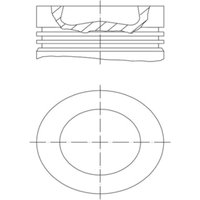 Kolben MAHLE 028 PI 00155 002 von Mahle