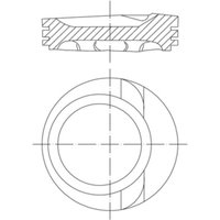 Kolben MAHLE 030 68 01 von Mahle