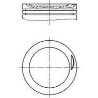 Kolben MAHLE 030 83 02 von Mahle