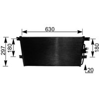 Kondensator, Klimaanlage MAHLE AC 217 000S von Mahle