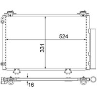 Kondensator, Klimaanlage MAHLE AC 292 000S von Mahle