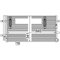 Kondensator, Klimaanlage MAHLE AC 457 000S von Mahle