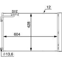 Kondensator, Klimaanlage MAHLE AC 51 000S von Mahle