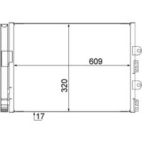 Kondensator, Klimaanlage MAHLE AC 561 000S von Mahle