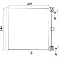 Kondensator, Klimaanlage MAHLE AC 948 000S von Mahle