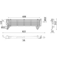 Kühler, Motorkühlung MAHLE CR 2636 000P von Mahle