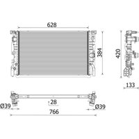 Kühler MAHLE CR 2696 000P von Mahle