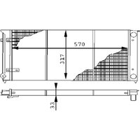 Kühler MAHLE CR 414 000S von Mahle