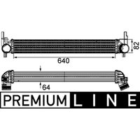 Ladeluftkühler MAHLE CI 165 000P von Mahle