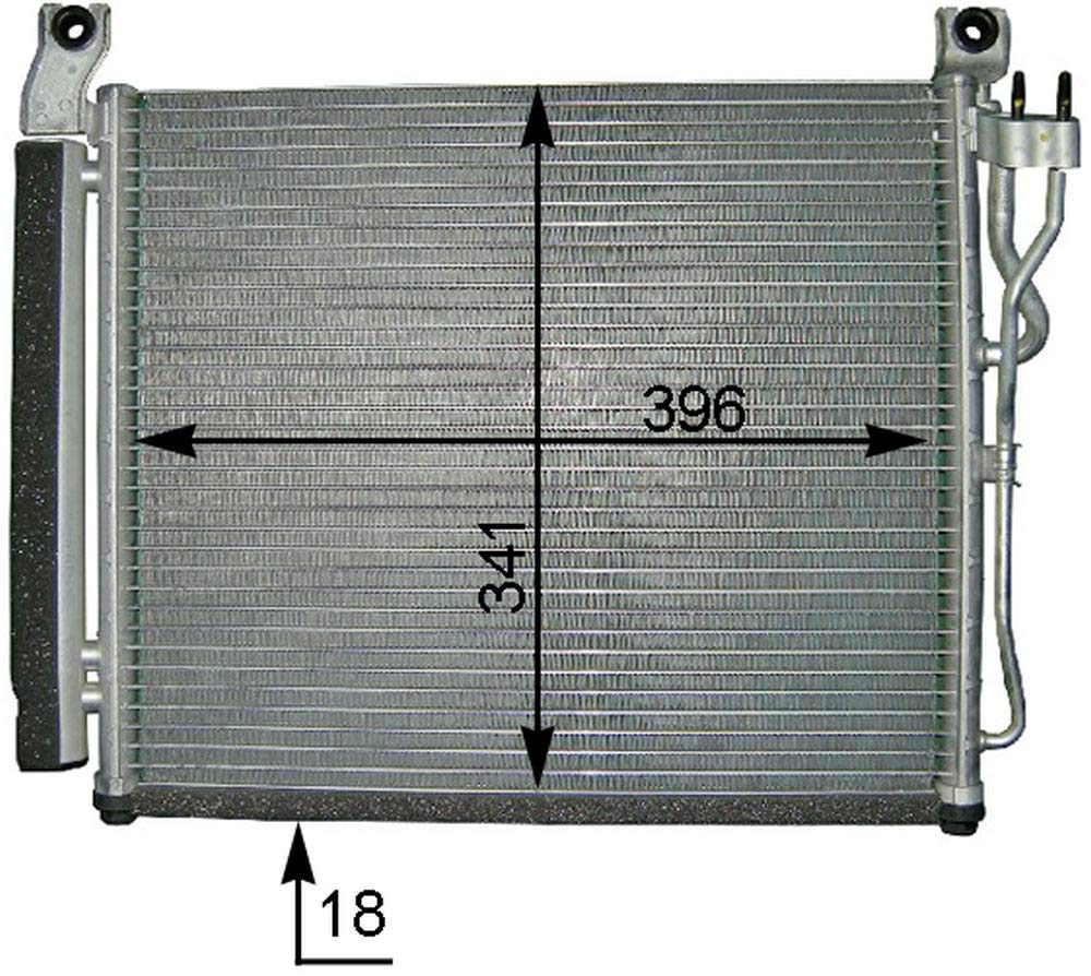 MAHLE AC 591 000P A/C-Kondensator BEHR PREMIUM LINE von MAHLE