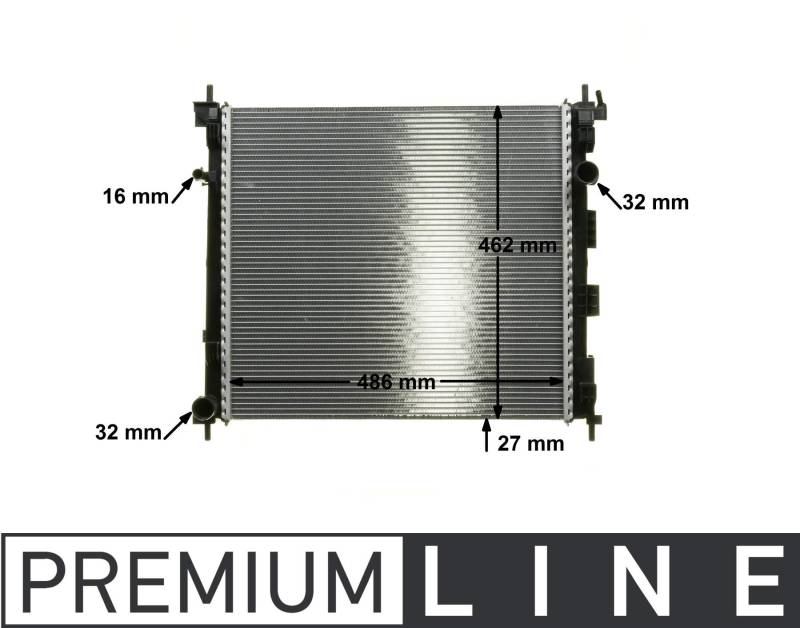 MAHLE CR 1288 000P Kühlmittelkühler BEHR PREMIUM LINE von MAHLE