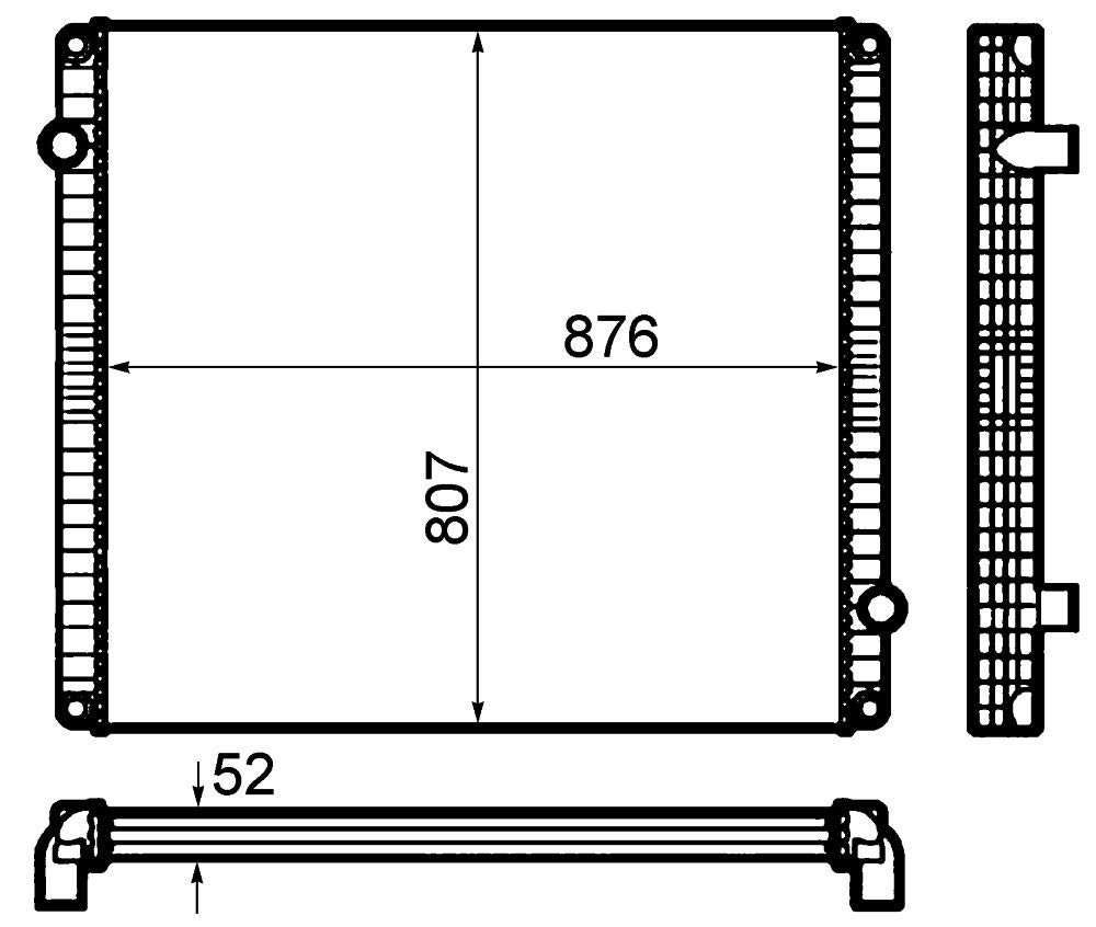 MAHLE CR 1916 000P Kühlmittelkühler BEHR PREMIUM LINE von MAHLE