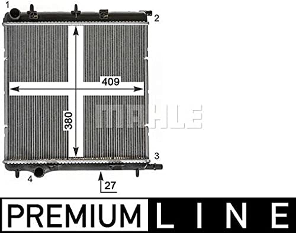 MAHLE CR 1988 000P Kühlmittelkühler BEHR PREMIUM LINE von MAHLE