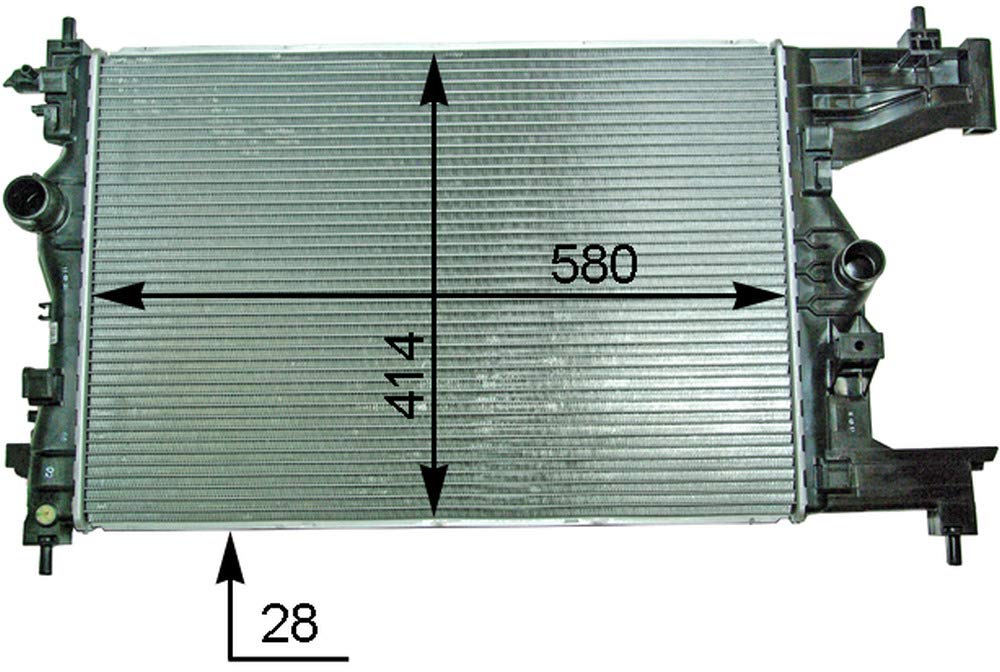 MAHLE CR 2114 000P Kühlmittelkühler BEHR PREMIUM LINE von MAHLE