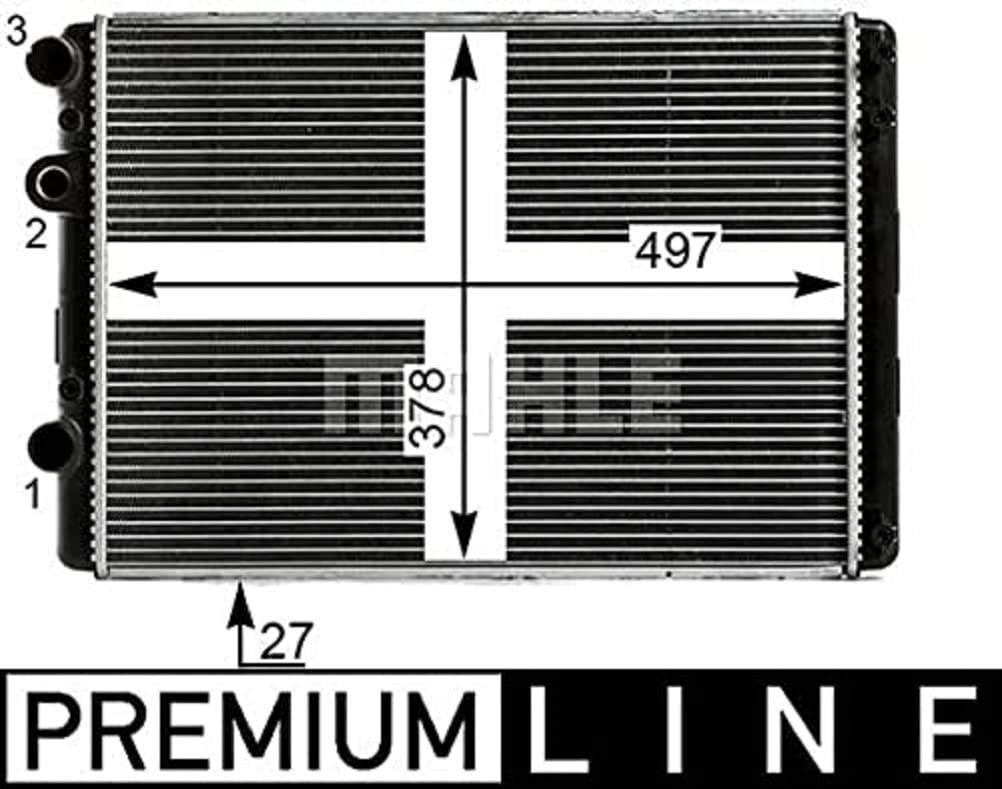 MAHLE CR 29 000P Kühlmittelkühler BEHR PREMIUM LINE von MAHLE