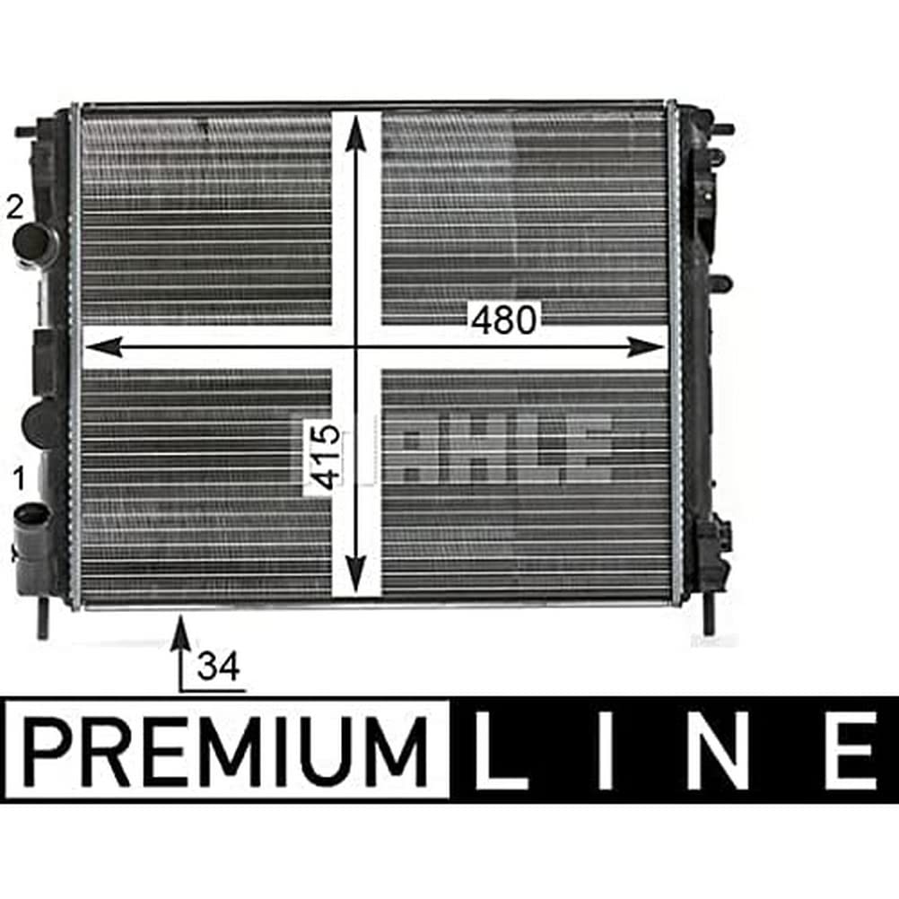 MAHLE CR 35 000P Kühlmittelkühler BEHR PREMIUM LINE von MAHLE