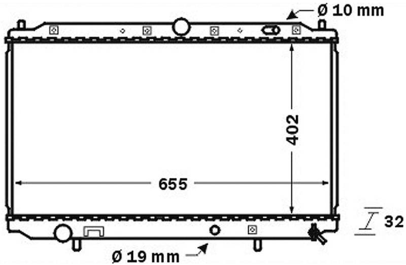 MAHLE CR 752 000S Kühlmittelkühler BEHR von MAHLE