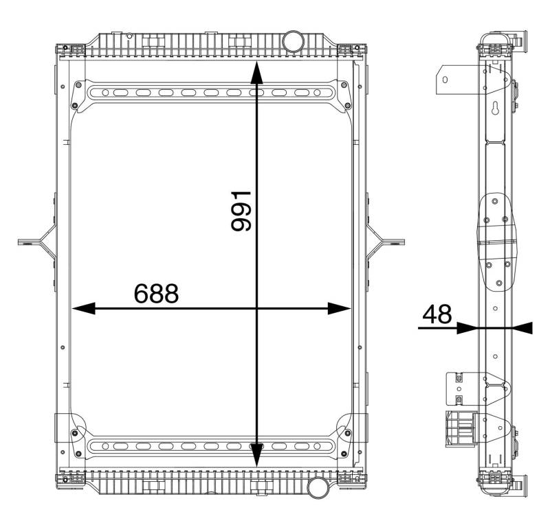 MAHLE CR 891 000S Kühlmittelkühler BEHR von MAHLE