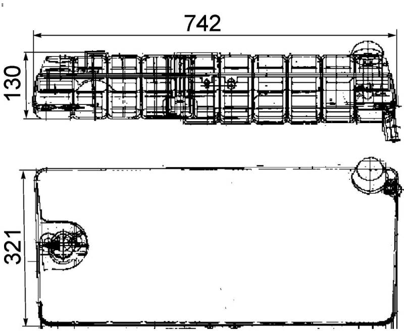 MAHLE CRT 41 000P Ausgleichsbehälter BEHR PREMIUM LINE von MAHLE