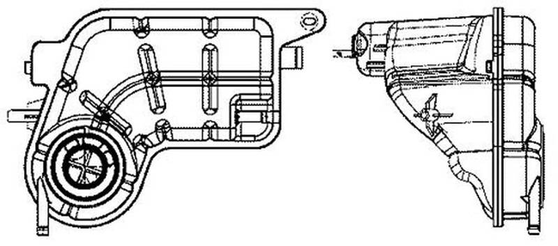 MAHLE CRT 81 001S Ausgleichsbehälter BEHR von MAHLE