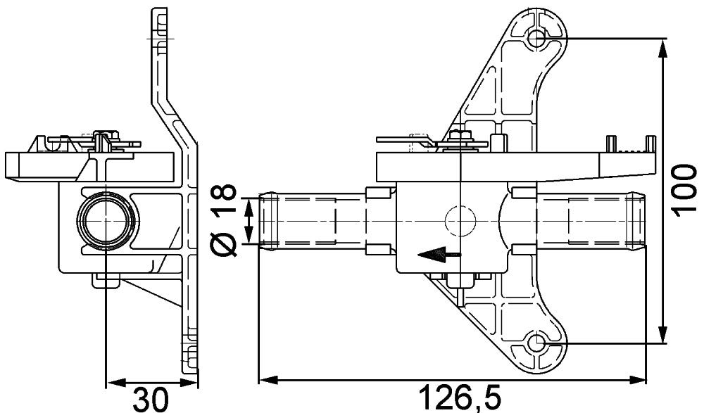 MAHLE CV 5 000P Kühlmittelregelventil u.a. passend für MERCEDES von MAHLE