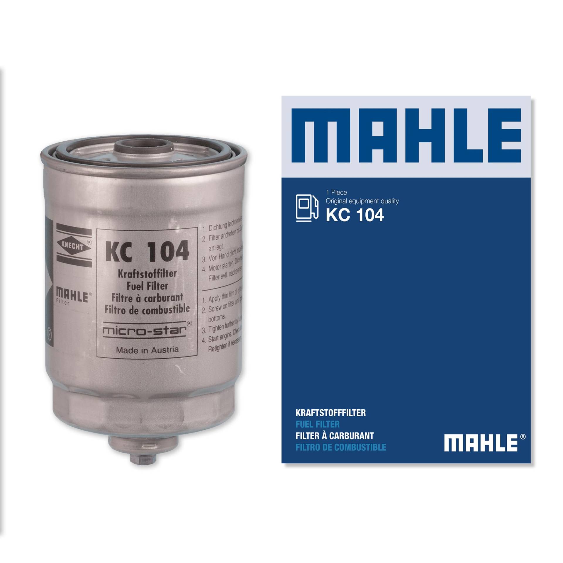 MAHLE KC 104 Kraftstofffilter von MAHLE