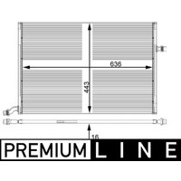 Niedertemperaturkühler, Ladeluftkühler MAHLE CIR 25 000P von Mahle