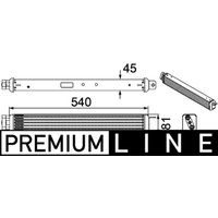 Ölkühler, Motoröl MAHLE CLC 75 000P von Mahle