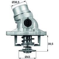 Thermostat, Kühlmittel MAHLE TM 12 105 von Mahle