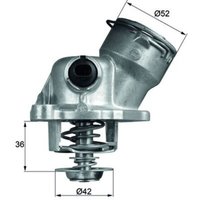 Thermostat, Kühlmittel MAHLE TM 29 100D von Mahle