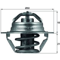 Thermostat, Kühlmittel MAHLE TX 100 89D von Mahle