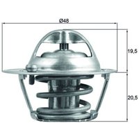 Thermostat, Kühlmittel MAHLE TX 204 82D von Mahle