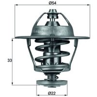 Thermostat, Kühlmittel MAHLE TX 53 85D von Mahle