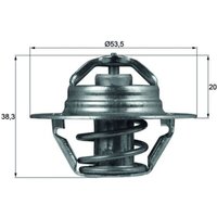 Thermostat, Kühlmittel MAHLE TX 88 88D von Mahle