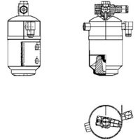 Trockner, Klimaanlage MAHLE AD 109 000S von Mahle