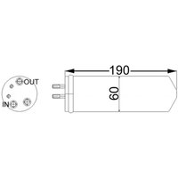 Trockner, Klimaanlage MAHLE AD 66 000S von Mahle