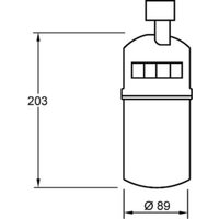 Trockner, Klimaanlage MAHLE AD 275 000S von Mahle