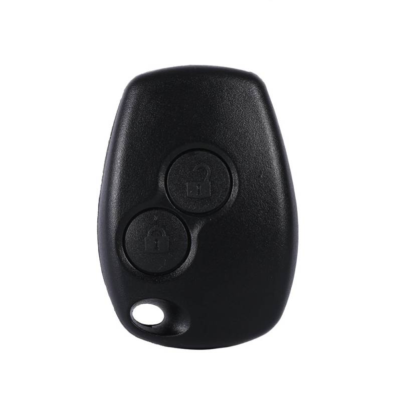 Key Shell Case, Smart Key Fob Case, Remote Key Gehäuse, Remote 2 Buttons Auto Car Key Fob Shell Cover Case für Auto Reinau Kangoo Master von Majatou