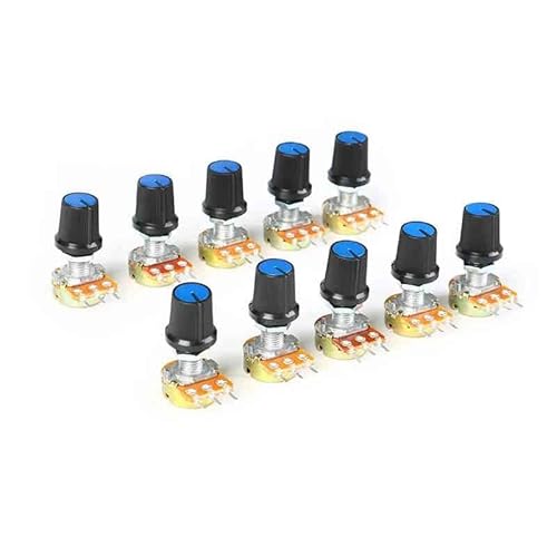 MakerMind 10x Dreh Potentiometer linear 100K Poti Drehregler kompatibel mit Arduino, Raspberry Pi von MakerMind