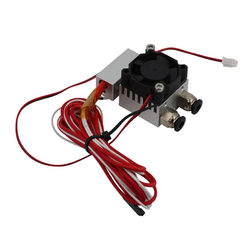 MakerMind 2 in 1 out Dual Extruder Hotend 24V 1.75mm Multi-Material Mehrfarbig 3D-Drucker von MakerMind