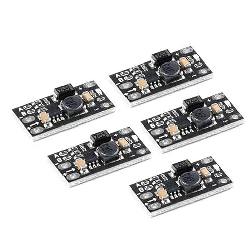 MakerMind 5x Mini DC-DC Spannungswandler 3.7V auf 5V/8V/9V/12V Lithium Batterie Booster von MakerMind