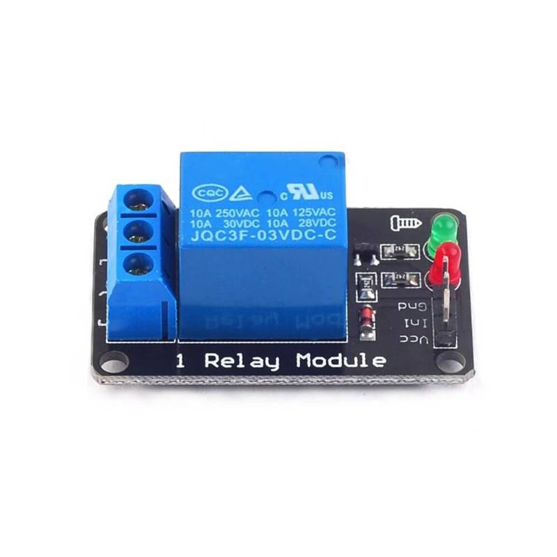 MakerMind Low-Level Trigger Relais 1 Channel 3.3V 3V kompatibel mit Arduino, Raspberry Pi ESP32 von MakerMind