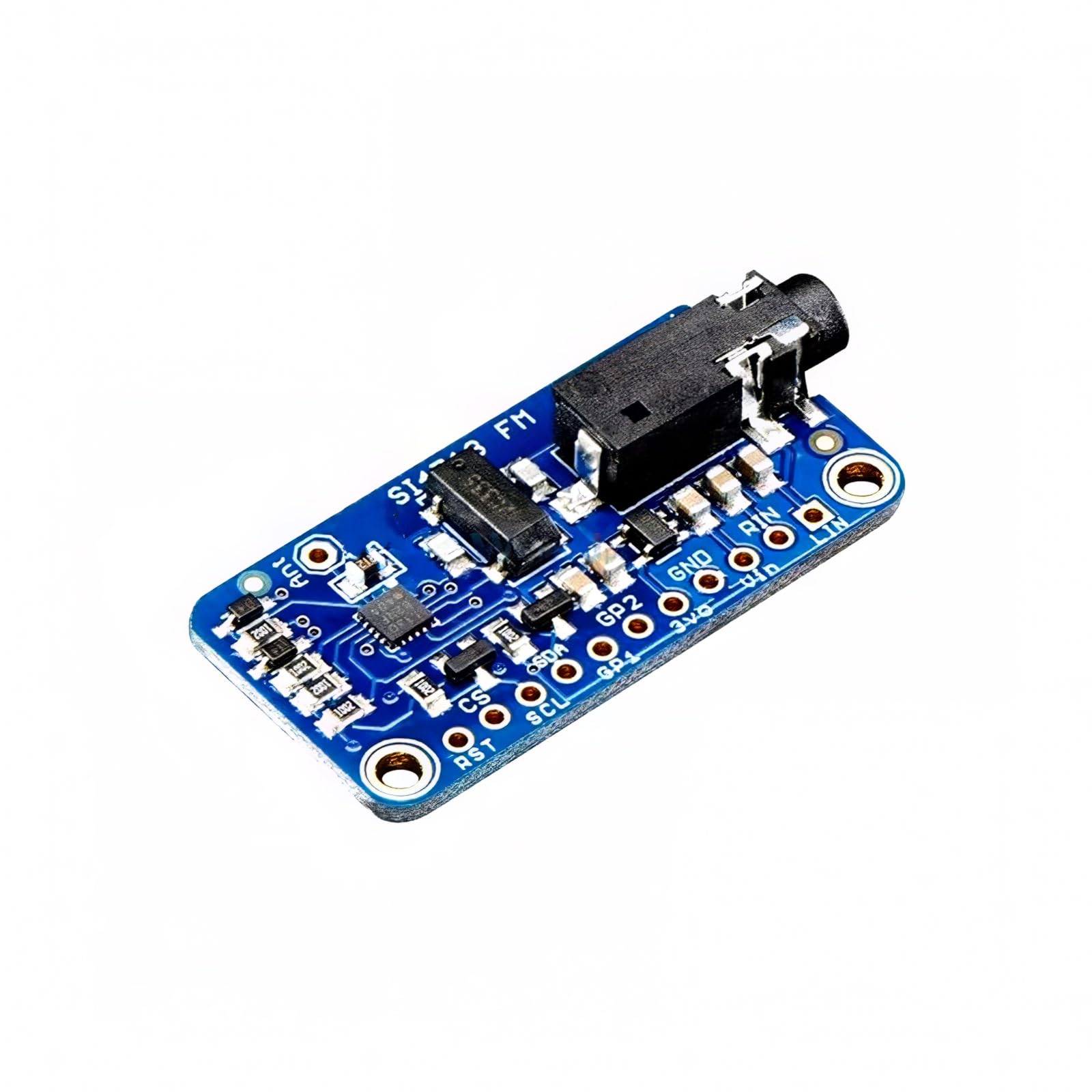 Si4713 FM-Transmitter Modul mit Stereo-Audio und Frequenzeinstellung von MakerMind