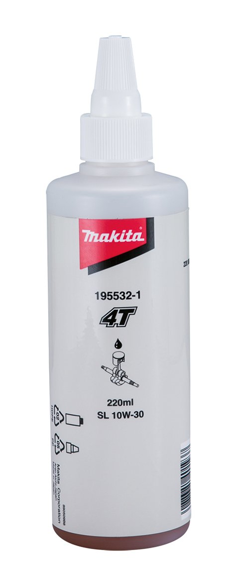 Makita 195532-1 4-Takt-Motoröl 10W-30, 220 ml von Makita