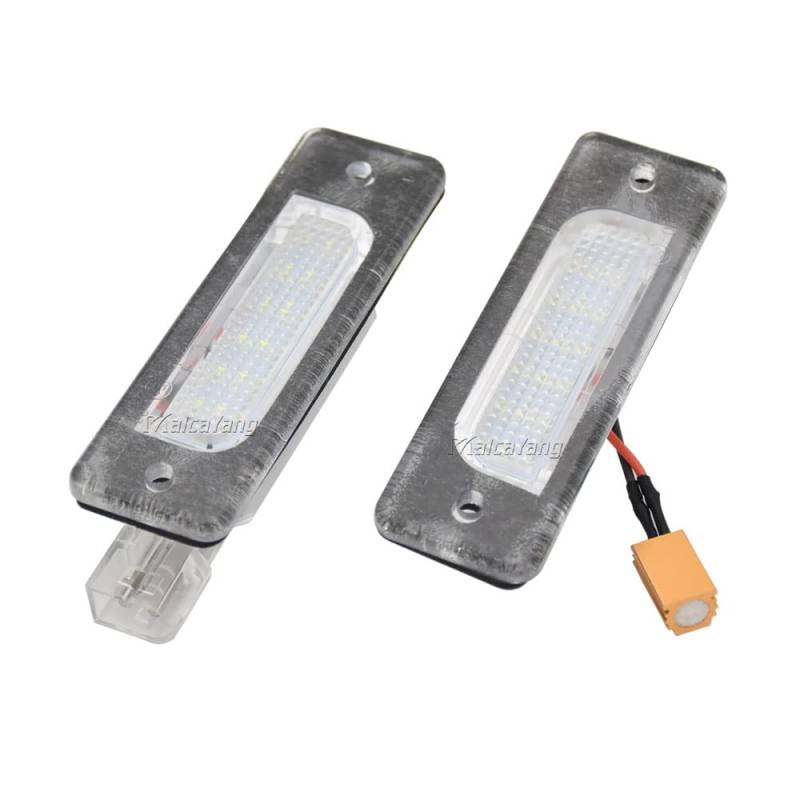 Weiß LED Kennzeichenleuchte Rücklicht Kennzeichenleuchte Rücklicht Ersatz für BMW E34 M5 518i 520i 525i 525td 530i 540i, für E32 730i 730iL 735i 735iL 740i 740iL 750i 750iL von Malcayang