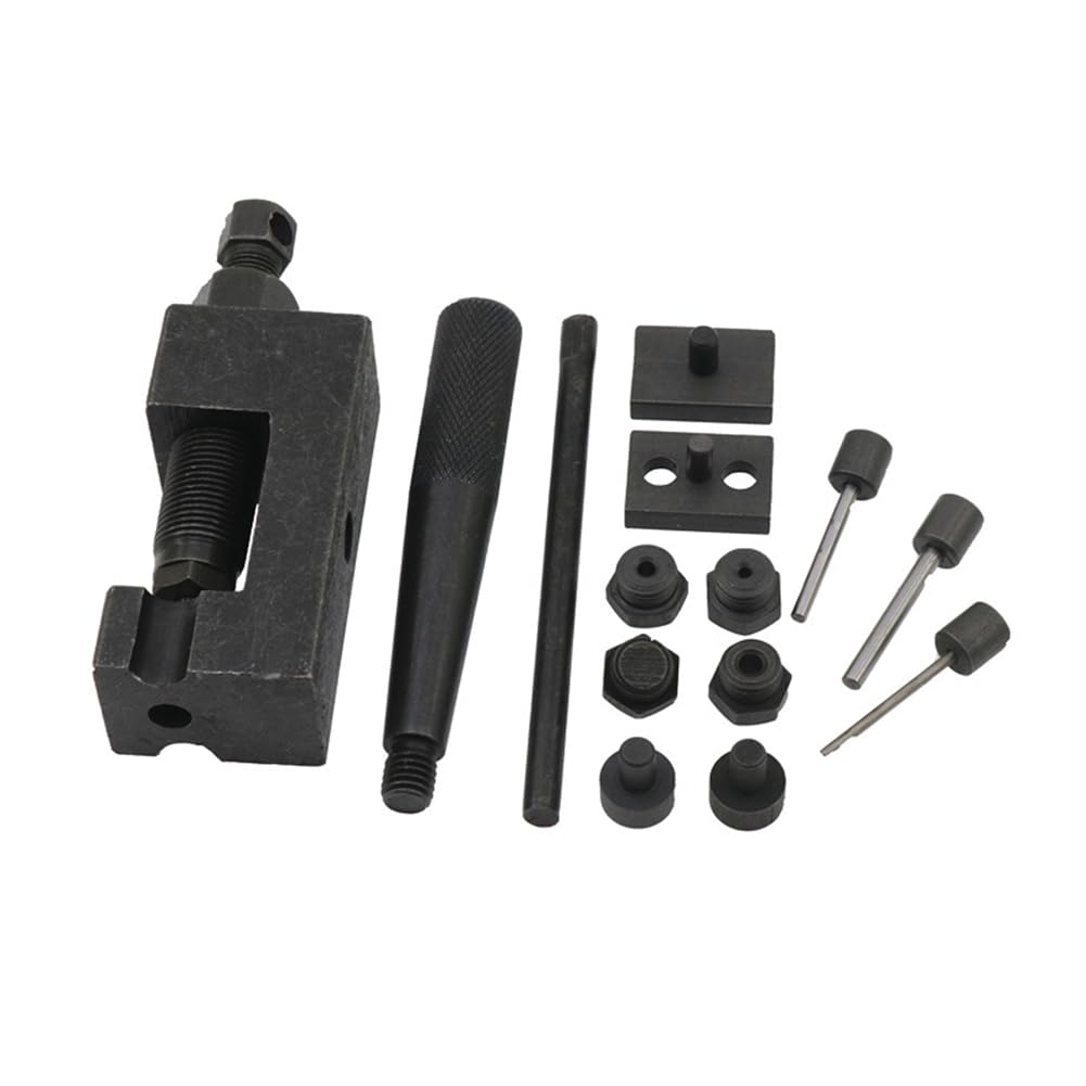 Malloy Motorrad-Kettennietwerkzeug, Motorrad-Kettentrenner, Kettentrenner-Set, Kettenentferner-Set, ATV-Kettentrenner von Malloy