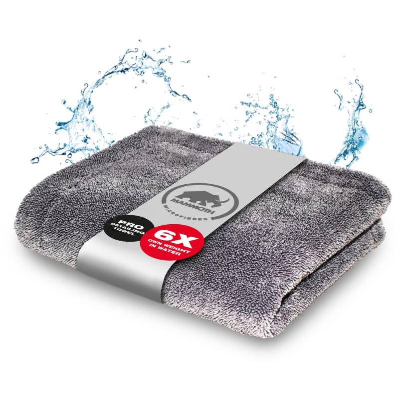 Mammoth Microfibre MM-TTDual Triple- Twisted Microfiber Drying Towel - Verdrehte Mikrofaser von Mammoth Microfibre