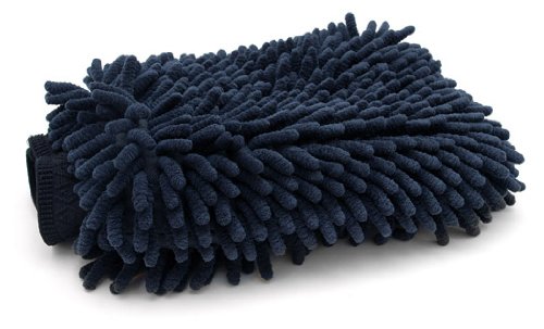 Mammoth Microfibre mm-wmi Mammoth schwarz Onyx Chenille Mikrofaser Waschhandschuh von Mammoth Microfibre