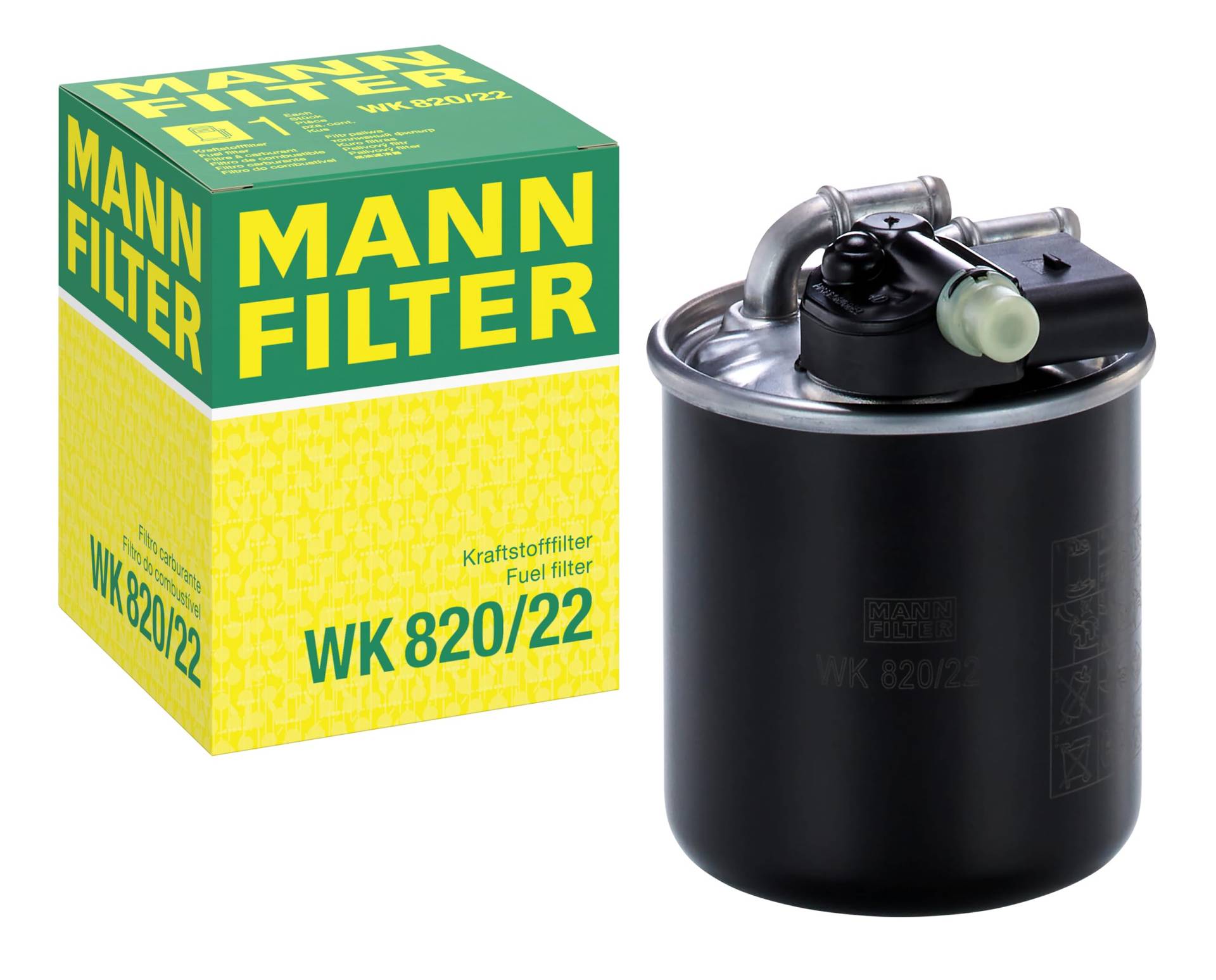 MANN-FILTER WK 820/22 Kraftstofffilter – Für PKW von MANN-FILTER