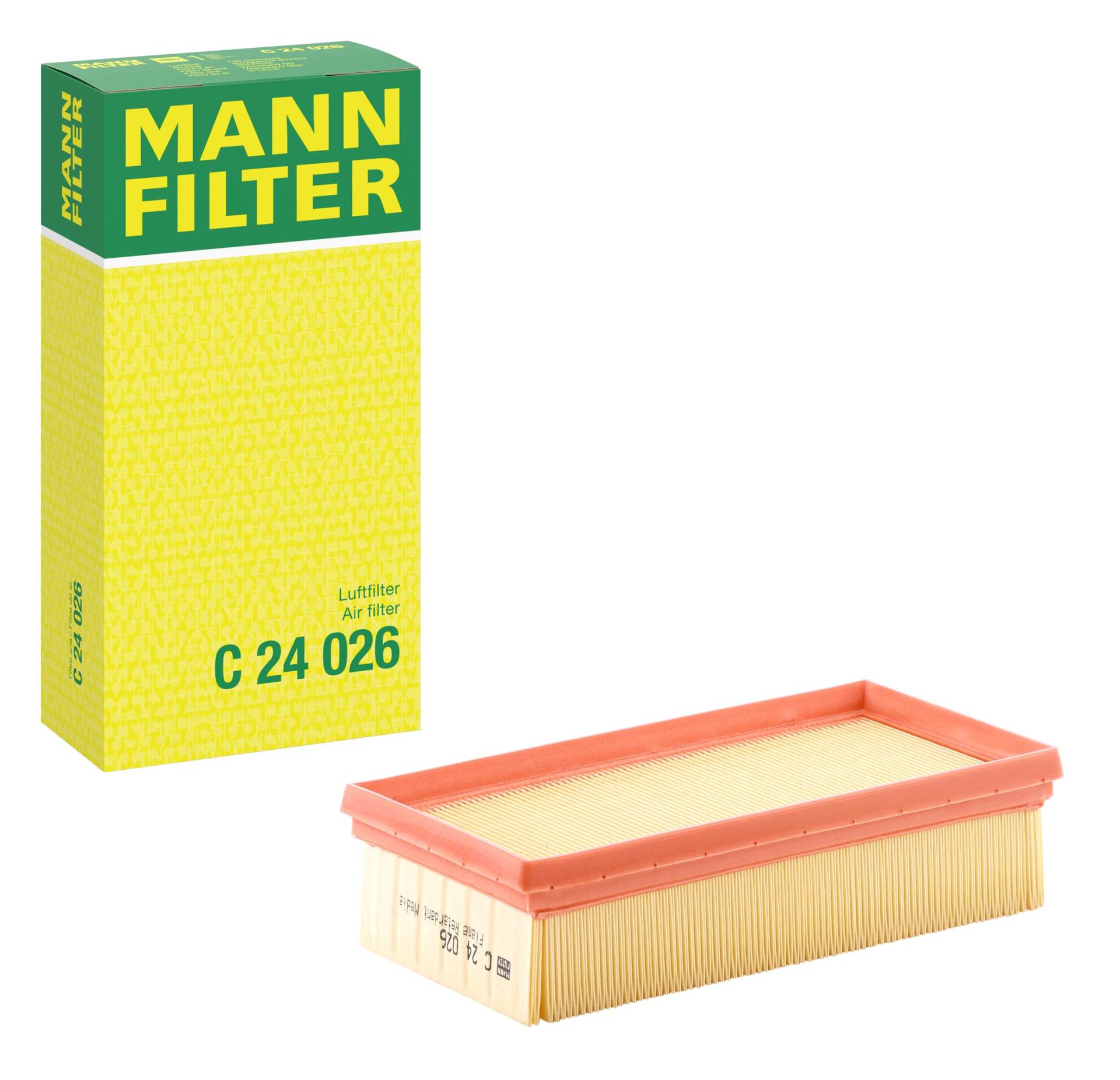 MANN-FILTER C 24 026 Luftfilter – Für PKW von MANN-FILTER